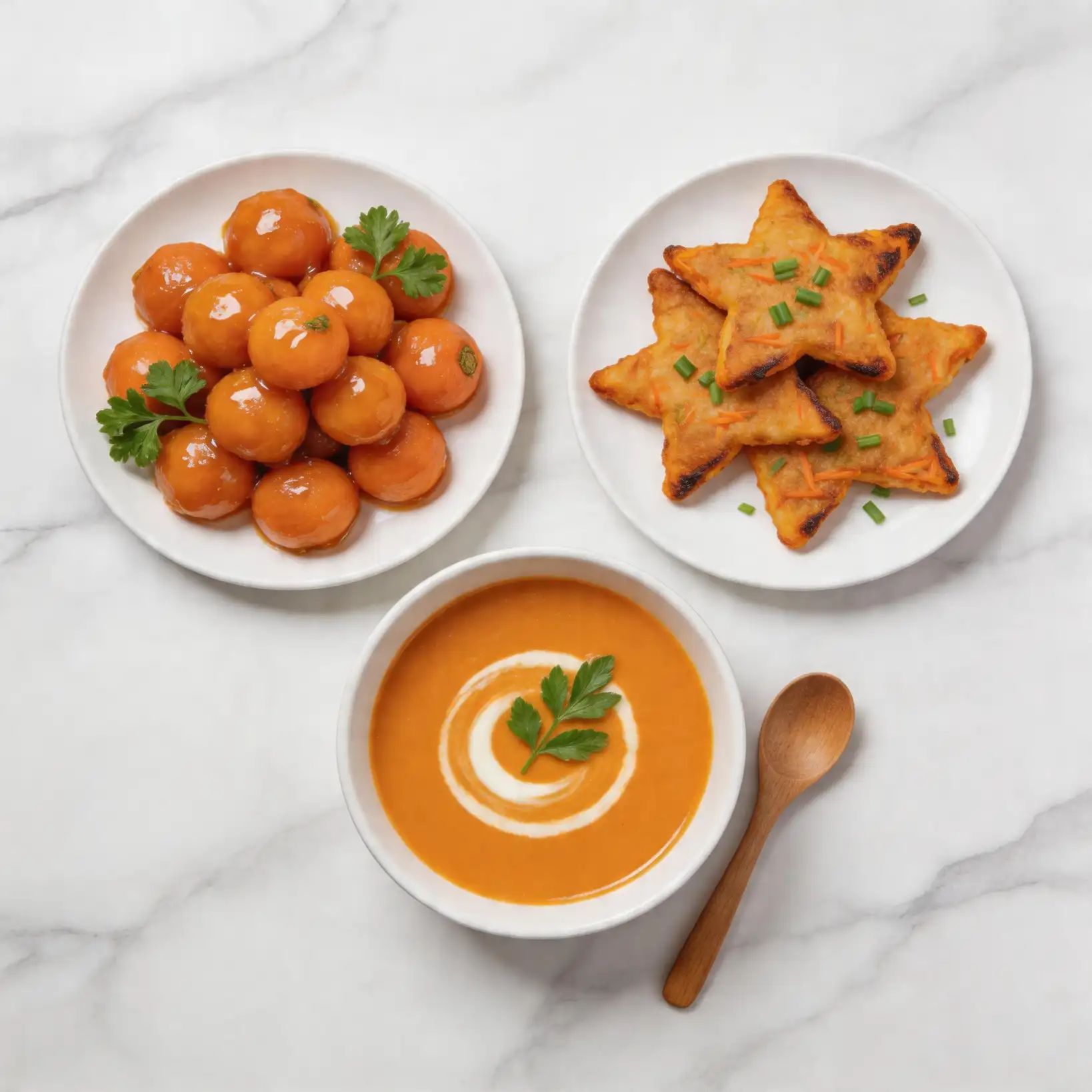 甜口にんじんグラッセの完成写真