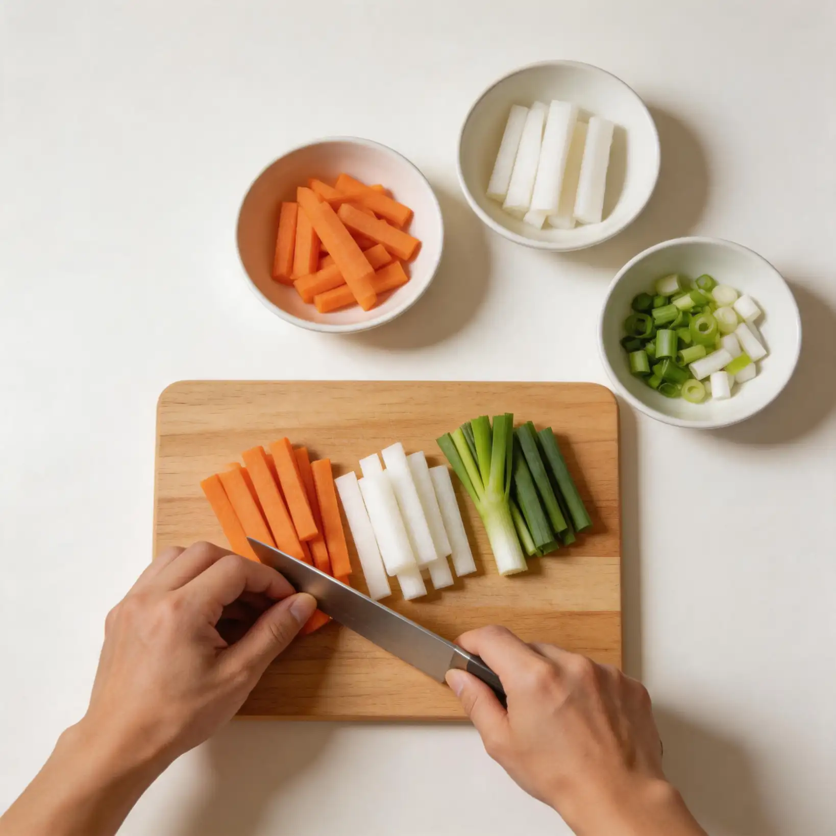 タブレットでAI献立作成アプリを操作する日本人女性の手元、整理されたデジタルレシピライブラリ