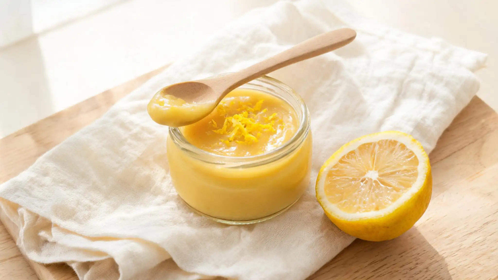 Homemade yuzu desserts for autumn