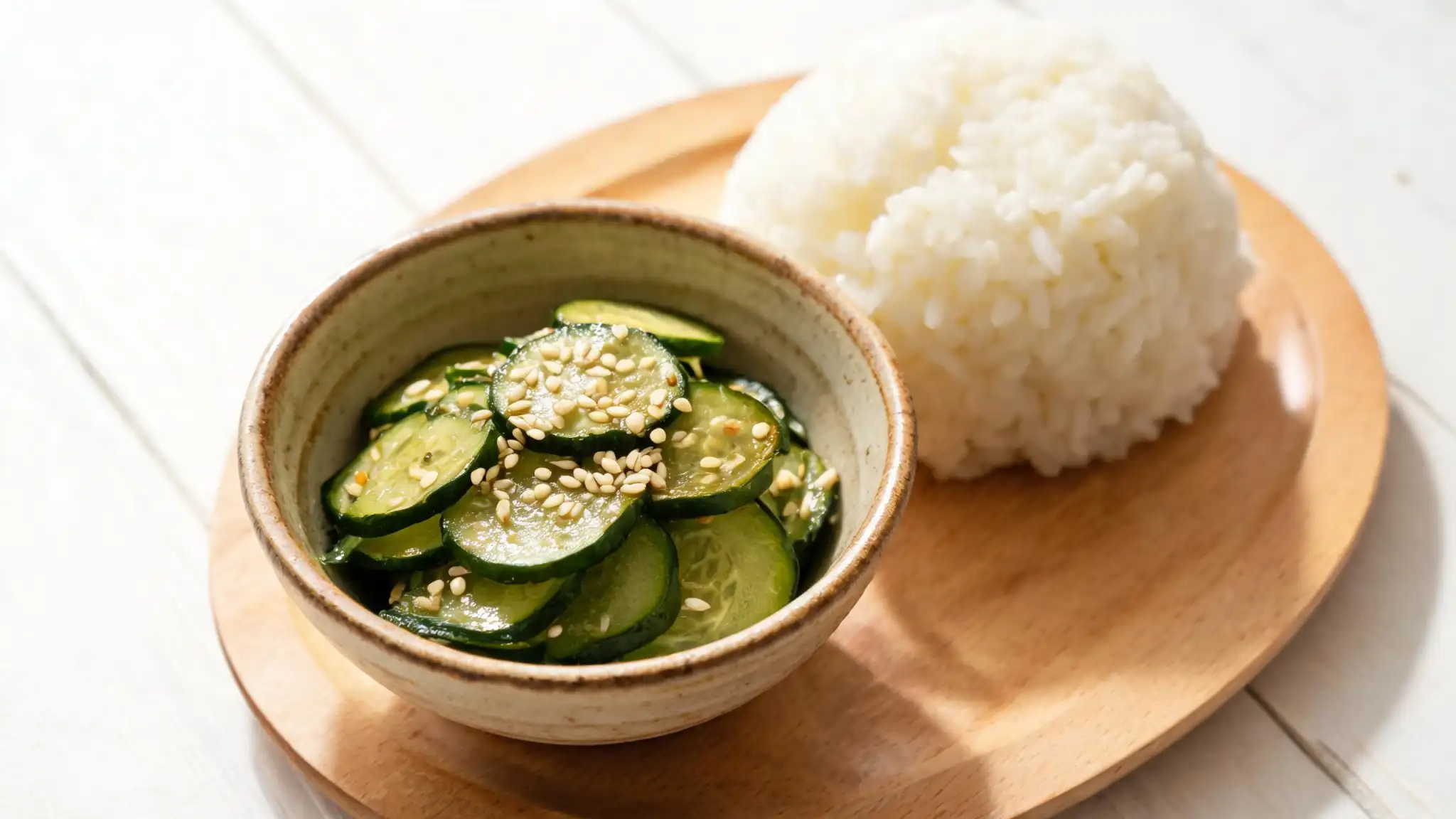 きゅうりとなすの夏野菜浅漬けの写真