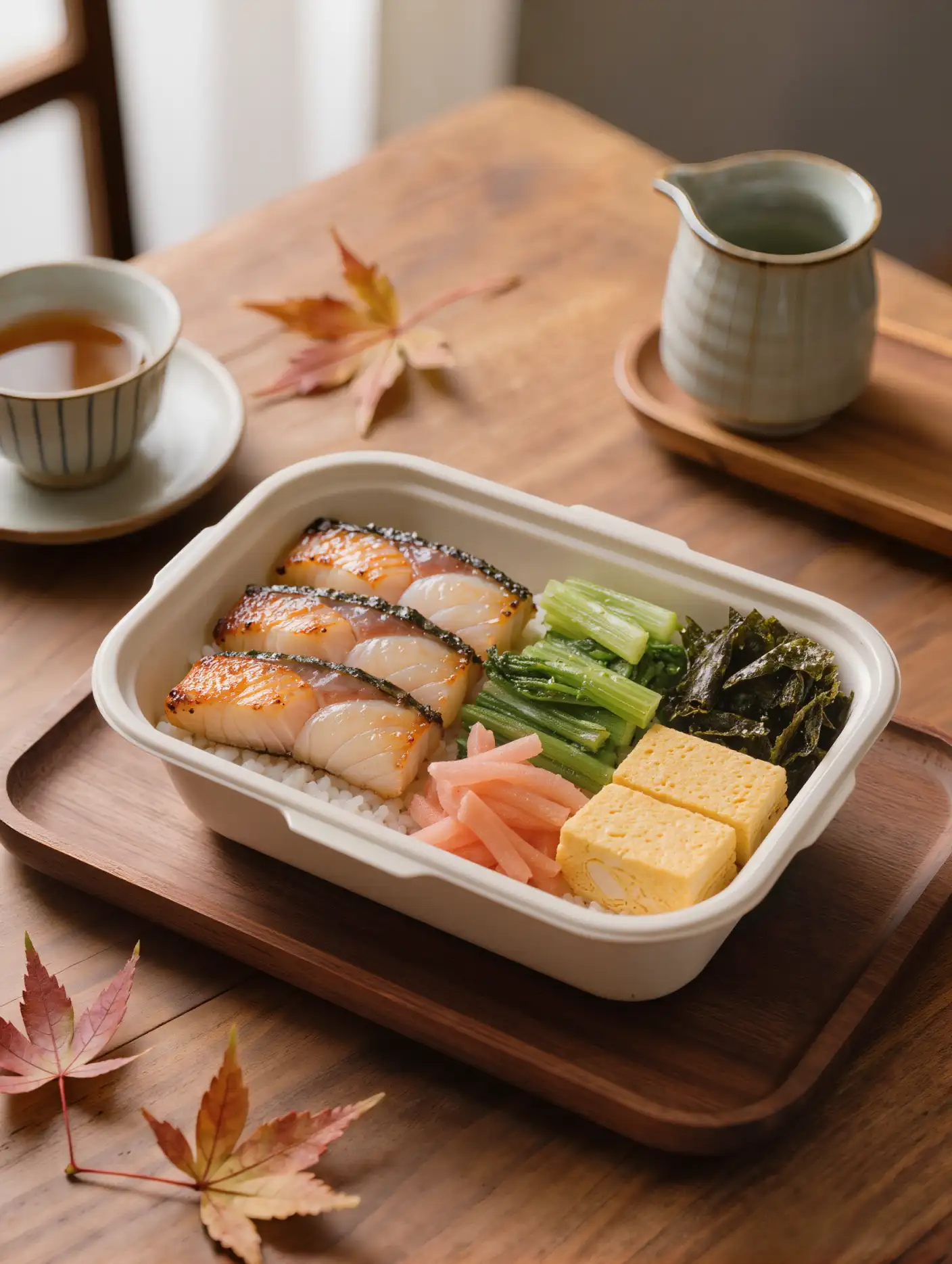 共働き夫婦がスーパーで買い物をしながらスマートフォンで献立アプリを確認している様子