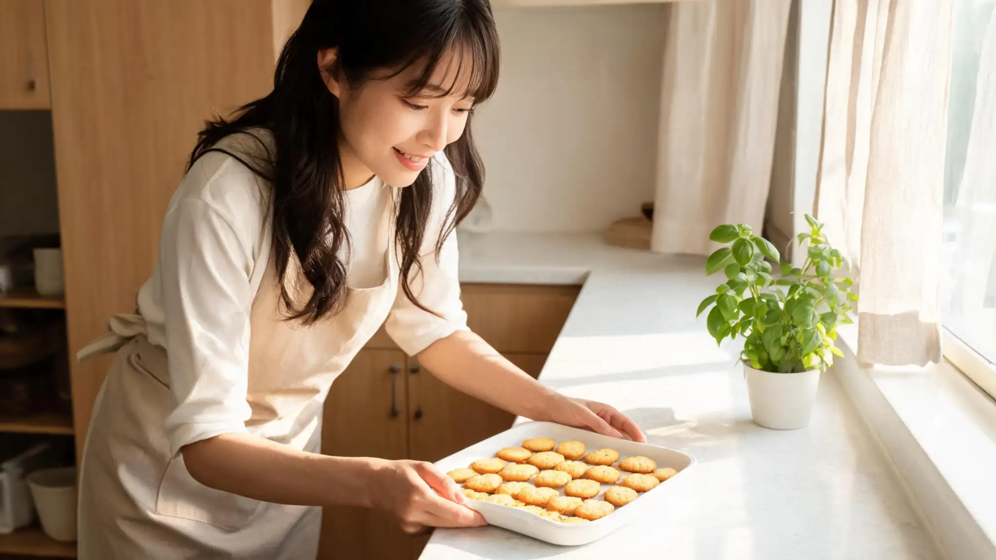 鳩サブレー風バタークッキー｜サクサク卵たっぷりの作り方