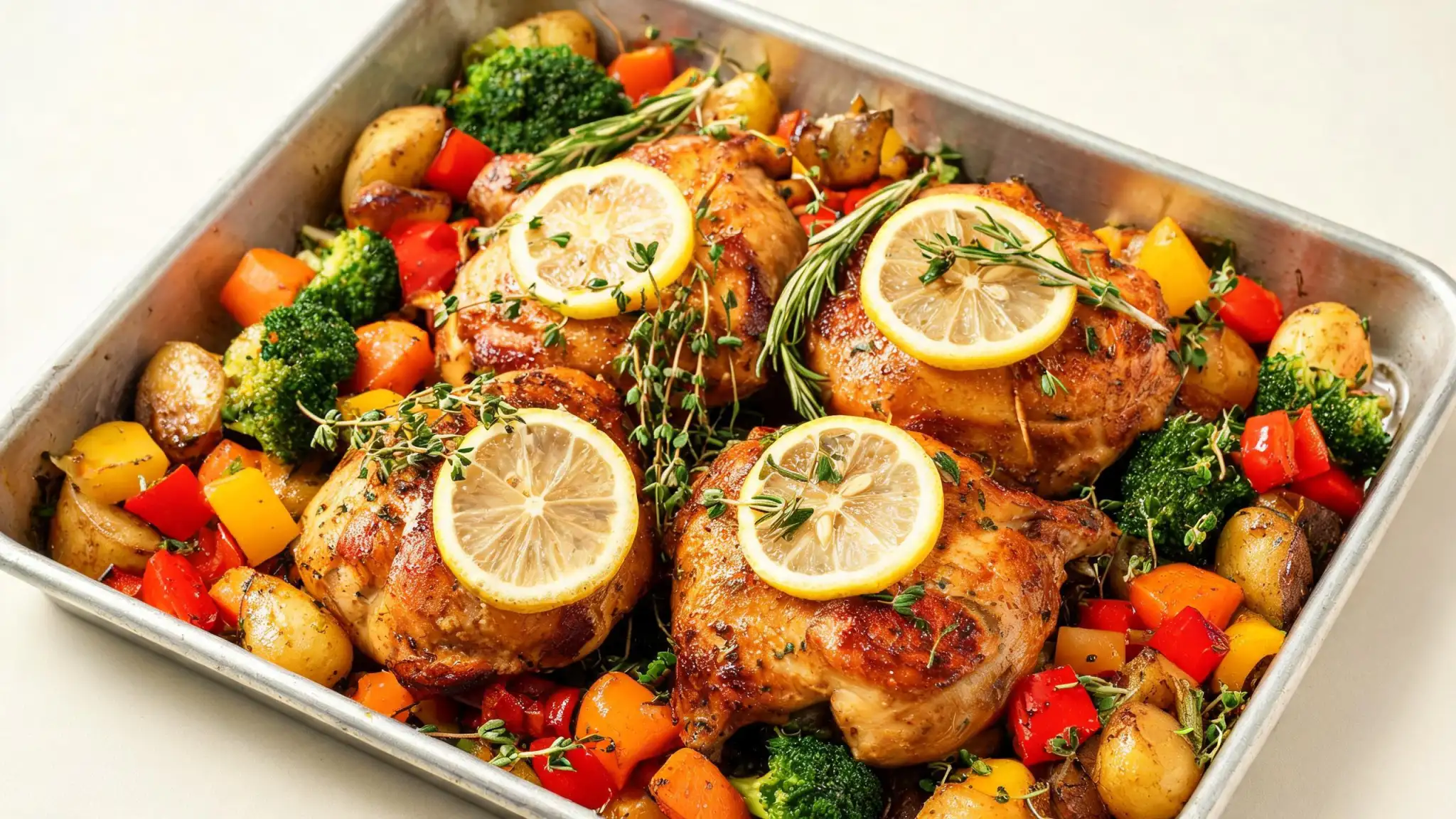 One-Pan Lemon Herb Chicken