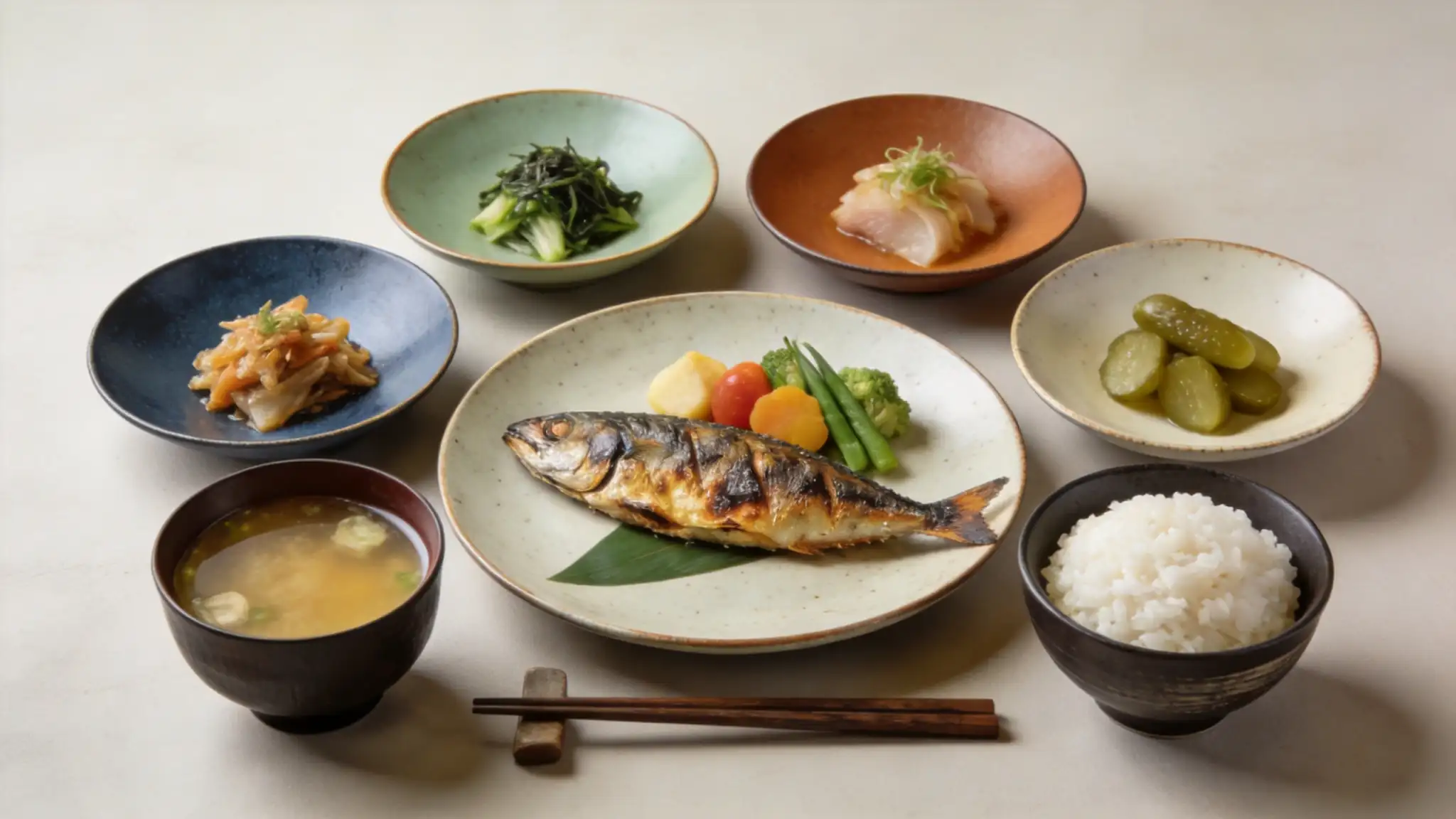 和食の基本:五法・五味・五色の概念