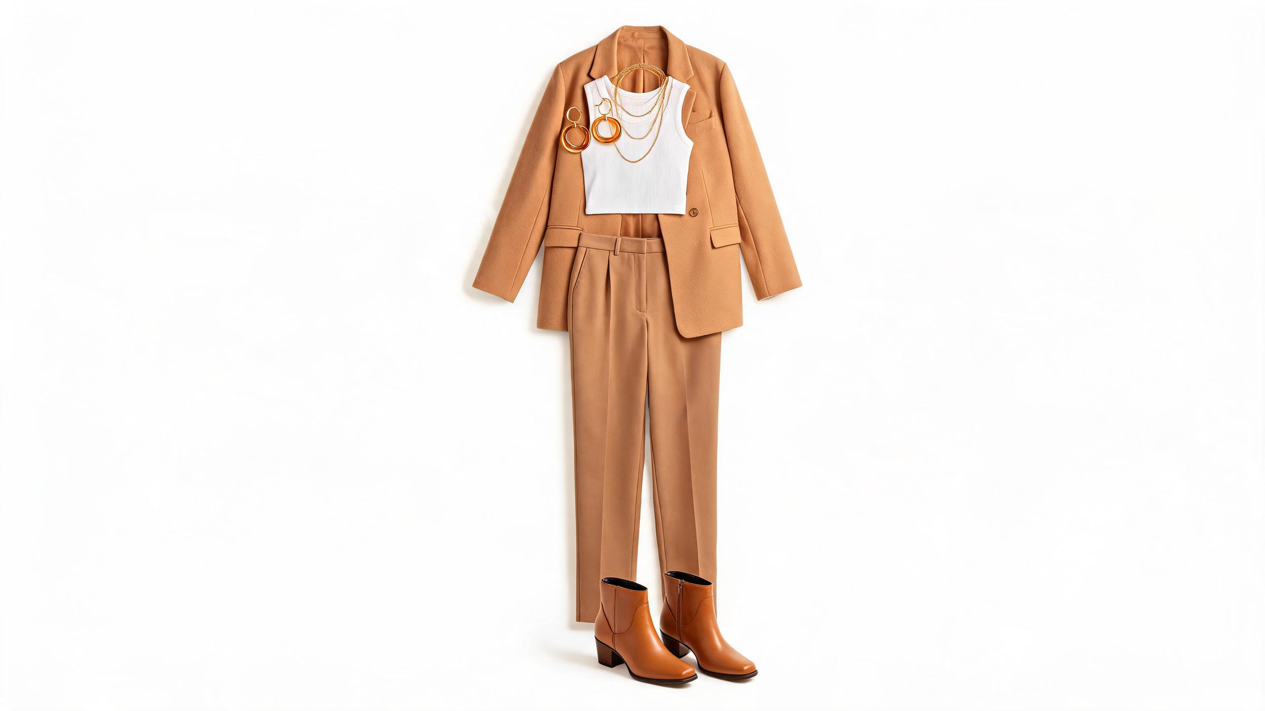 Personalized urban outfit showcase
